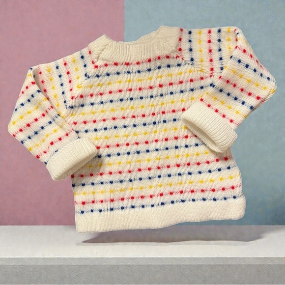 Pink and Blue Togs Other - Vintage Pink and Blue Togs Knit Sweater – Made in Japan – Size L (Toddler)